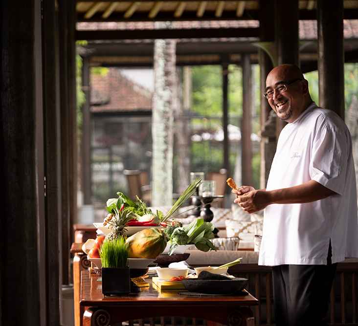 Cooking Class with Chef Dean at Tanah Gajah, a Resort by Hadiprana, Ubud, Bali